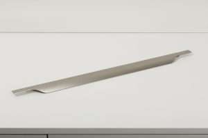 Uchwyt meblowy krawędziowy Vector 0434 1197 Aluminiowy Srebrny Szczotkowany