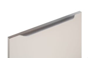 Uchwyt meblowy krawędziowy Vector 0434 497 Aluminiowy Srebrny Szczotkowany