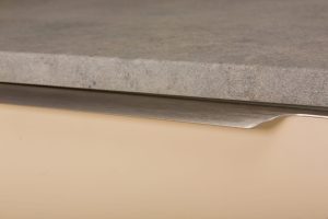 Uchwyt meblowy krawędziowy Vector 0434 897 Aluminiowy Srebrny Szczotkowany