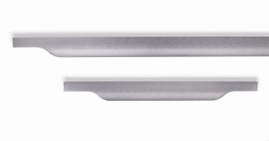 Uchwyt meblowy krawędziowy Vector 0434 997 Aluminiowy Srebrny Szczotkowany