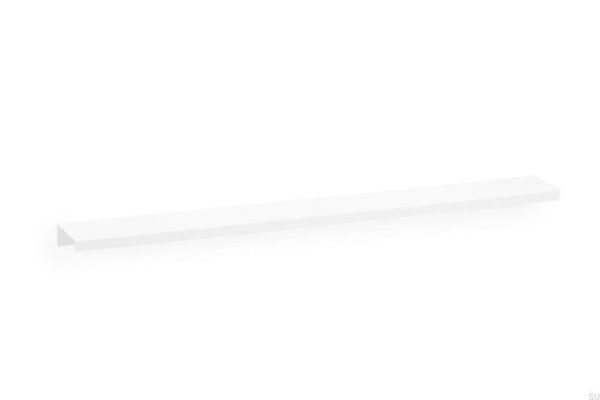 Uchwyt meblowy krawędziowy Way 1056 Aluminiowy Biały