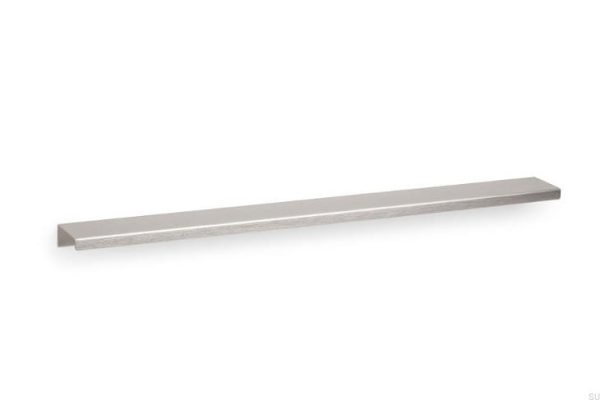 Uchwyt meblowy krawędziowy Way 1056 Aluminiowy Srebrny