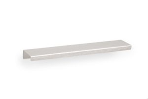 Uchwyt meblowy krawędziowy Way 128 Aluminiowy Srebrny