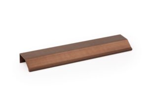 Uchwyt meblowy krawędziowy Wing 256 Aluminiowy Antyczny Brąz