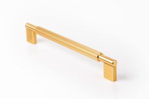 UCHWYT MEBLOWY PODŁUŻNY ARPA 192 ALUMINIOWY ZŁOTY SZCZOTKOWANY