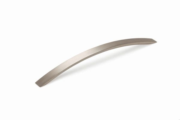 Uchwyt meblowy podłużny Arko 256 Aluminiowy Srebrny Szczotkowany