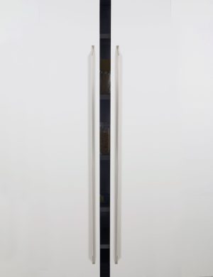 Uchwyt meblowy podłużny Cutt 320/480 Aluminiowy Srebrny Szczotkowany