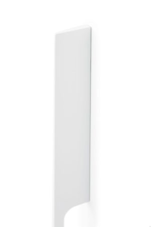 Uchwyt meblowy podłużny Peak 1120 Aluminiowy Biały (niesymetryczny)