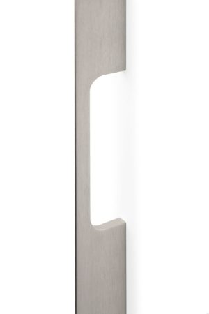 Uchwyt meblowy podłużny Peak 1120 Aluminiowy Srebrny Szczotkowany (niesymetryczny)