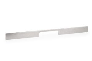Uchwyt meblowy podłużny Peak 448 Aluminiowy Srebrny Szczotkowany