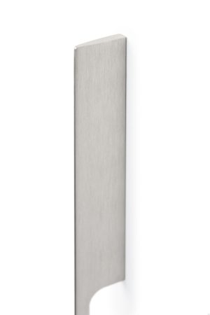 Uchwyt meblowy podłużny Peak 448 Aluminiowy Srebrny Szczotkowany