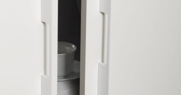 Uchwyt meblowy podłużny Peak 768 Aluminiowy Biały