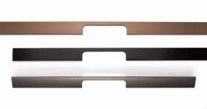 Uchwyt meblowy podłużny Peak 768 Aluminiowy Metaliczny Brązowy