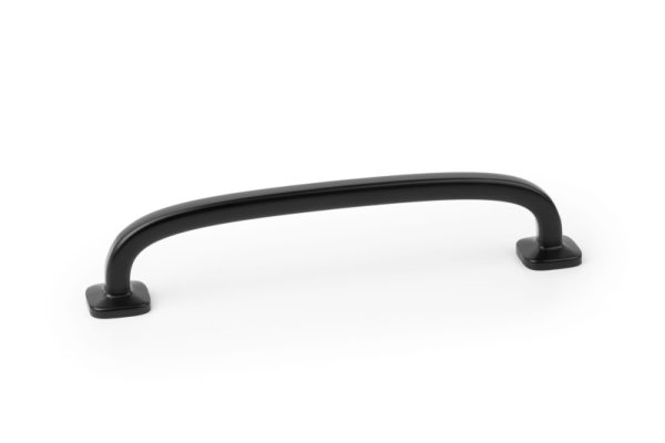 Uchwyt meblowy podłużny Quart Mini 128 Metalowy Czarny Mat