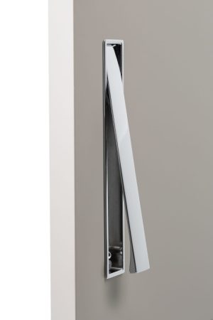 Uchwyt meblowy wpuszczany Clos 128 Chrom Polerowany