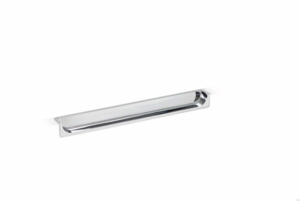 Uchwyt meblowy wpuszczany Hide 180 Chrom Polerowany