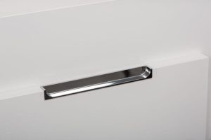 Uchwyt meblowy wpuszczany Hide 200 Chrom Srebrny