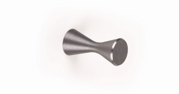 Wieszak ścienny Diabolo Aluminiowy Szary Szczotkowany Eco