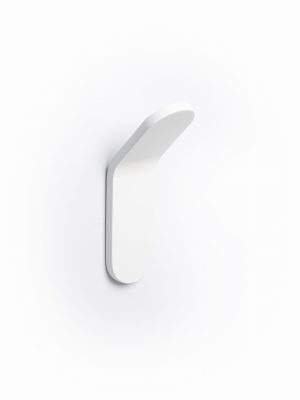 Wieszak ścienny Tik 25 Aluminiowy Biały Mat Eco