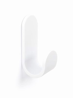 Wieszak ścienny Tok 40 Aluminiowy Biały Mat Eco