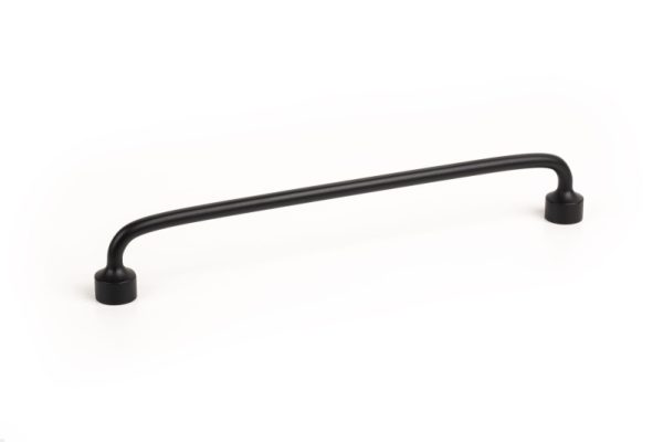 UCHWYT MEBLOWY PODŁUŻNY FLOID 192 METALOWY CZARNY