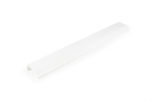 Uchwyt meblowy krawędziowy Ona 256 Aluminiowy Biały