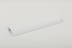 Uchwyt meblowy krawędziowy Ona 256 Aluminiowy Biały