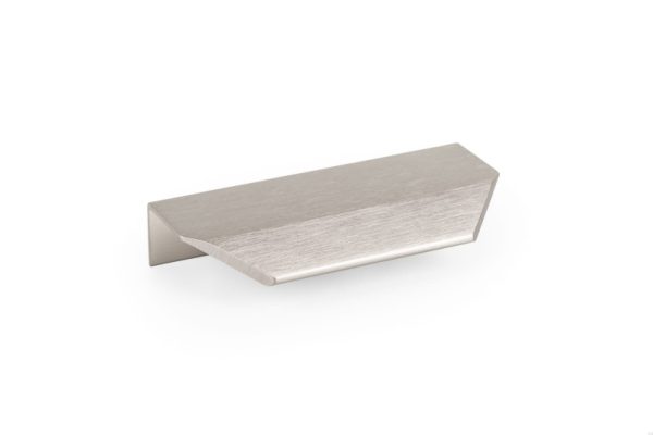Uchwyt meblowy krawędziowy Vann 100 Srebrny Aluminiowy