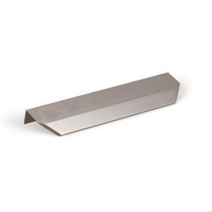 Uchwyt meblowy krawędziowy Vann 350 Srebrny Aluminiowy Szczotkowany