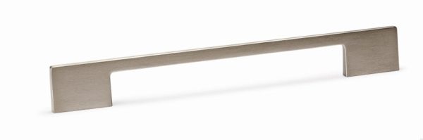 Uchwyt meblowy podłużny Dino 160/192 Nikiel szczotkowany