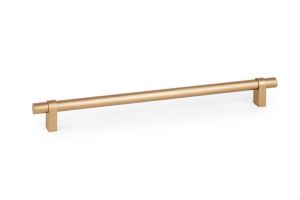 Uchwyt meblowy podłużny Nobb 320 Aluminiowy Szczotkowany Złoty