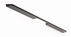 UCHWYT MEBLOWY PODŁUŻNY RAIL 576 ALUMINIOWY CZARNY SZCZOTKOWANY