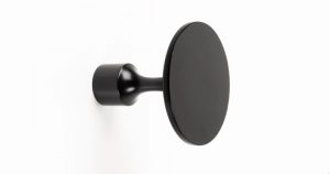 Wieszak ścienny Floid Metalowy Czarny Eco