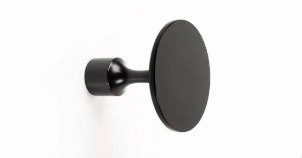 Wieszak ścienny Floid Metalowy Czarny Mat