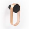 Wieszak ścienny Orbit 45 Czarny z Miedzianym Eco
