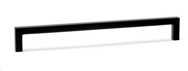 UCHWYT MEBLOWY PODŁUŻNY U 0056 128 METALOWY CZARNY