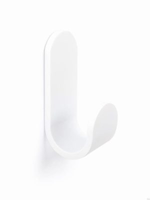 Wieszak ścienny Tok 40 Aluminiowy Biały Mat
