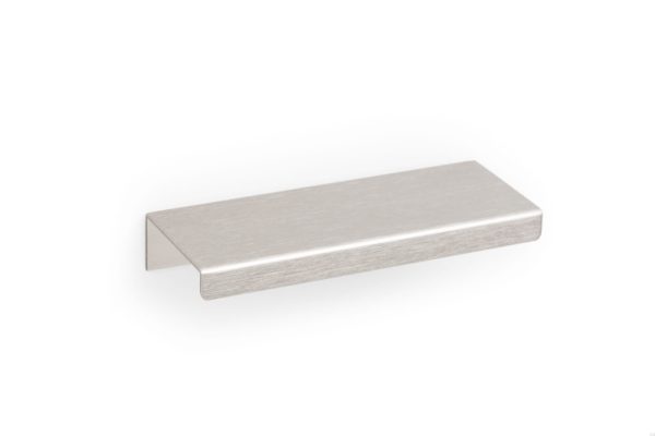 Uchwyt meblowy krawędziowy Way 64 Aluminiowy Srebrny