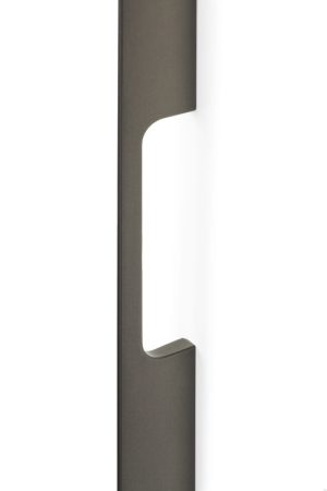 Uchwyt meblowy podłużny Peak 1760 Aluminiowy Metaliczny Szary