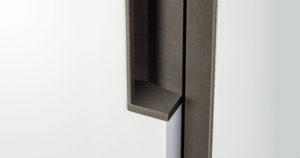 Uchwyt meblowy wpuszczany Hexxa 3000 Aluminiowy Biały Mat