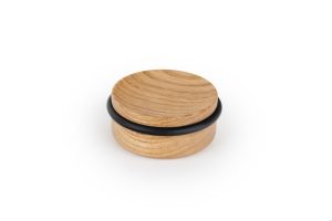Stoper do drzwi Podłogowy Luv Wood 71 Drewniany Dębowy