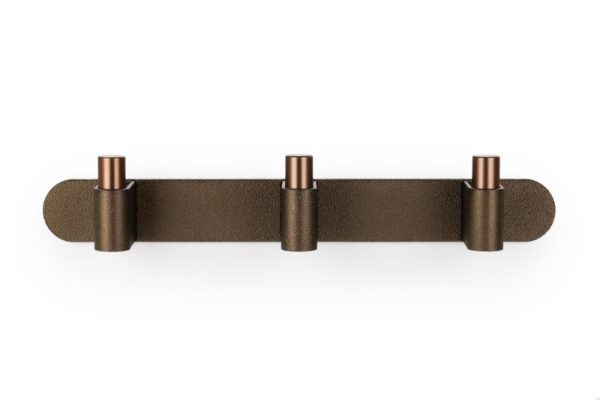Wieszak ścienny Casey Rack 340 Aluminiowy Brązowy Mat