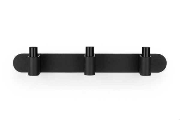 Wieszak ścienny Casey Rack 340 Aluminiowy Czarny Mat