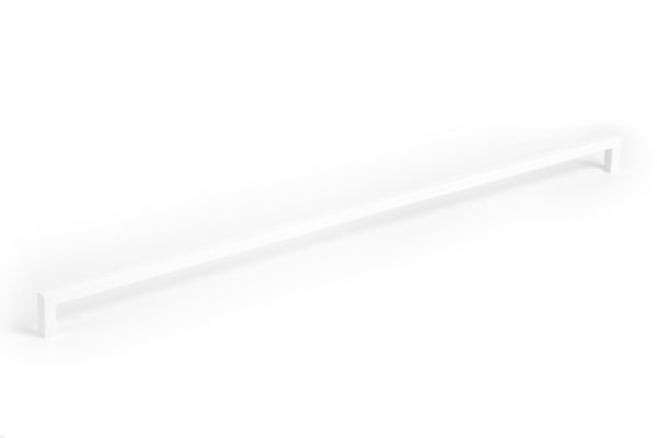 UCHWYT MEBLOWY PODŁUŻNY U 0056 492 METALOWY BIAŁY MAT