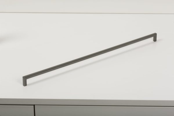 UCHWYT MEBLOWY PODŁUŻNY U 0056 492 METALOWY SZARY SZCZOTKOWANY
