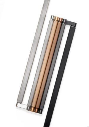 Uchwyt meblowy podłużny Brooklyn Big 1056 Aluminiowy Czarny Tytanowy