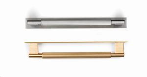 UCHWYT MEBLOWY PODŁUŻNY Z PODKŁADKĄ ARPA PLATE 320 ALUMINIOWY CZARNY SZCZOTKOWANY