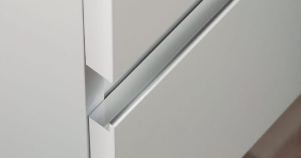 Uchwyt meblowy krawędziowy Grada 247 Anodyzowane Aluminium