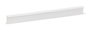 UCHWYT MEBLOWY PODŁUŻNY ANGLE 400 ALUMINIOWY BIAŁY