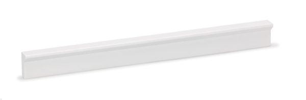 UCHWYT MEBLOWY PODŁUŻNY ANGLE 400 ALUMINIOWY BIAŁY
